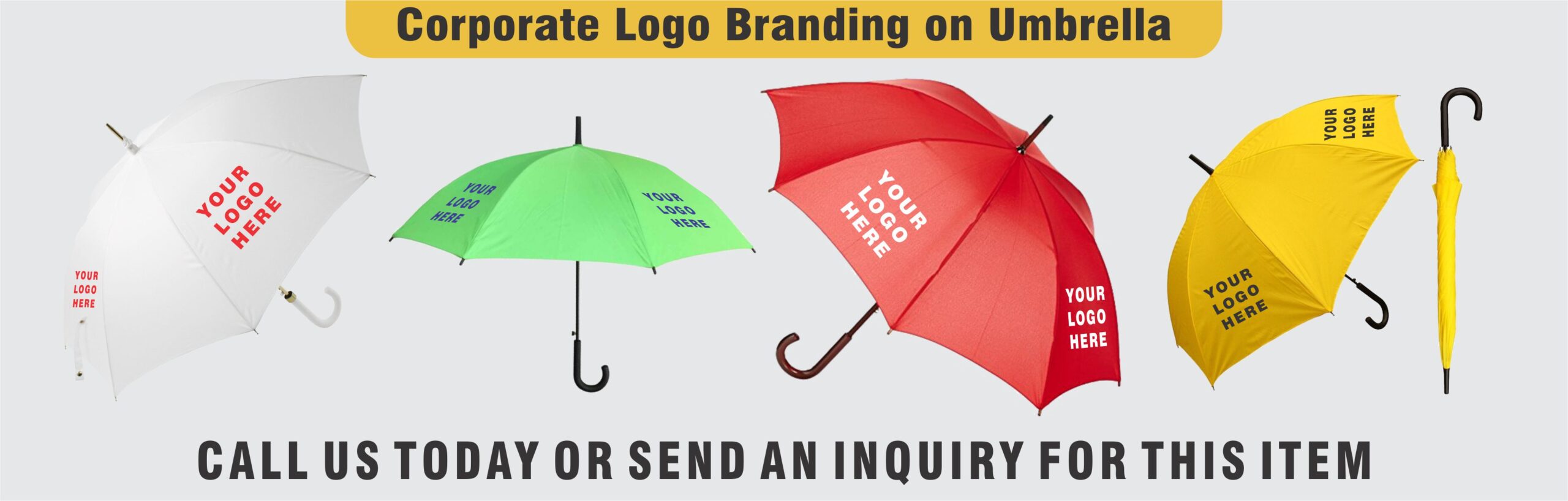 Umbrellas Printing in Dubai, Customized Umbrella in Dubai