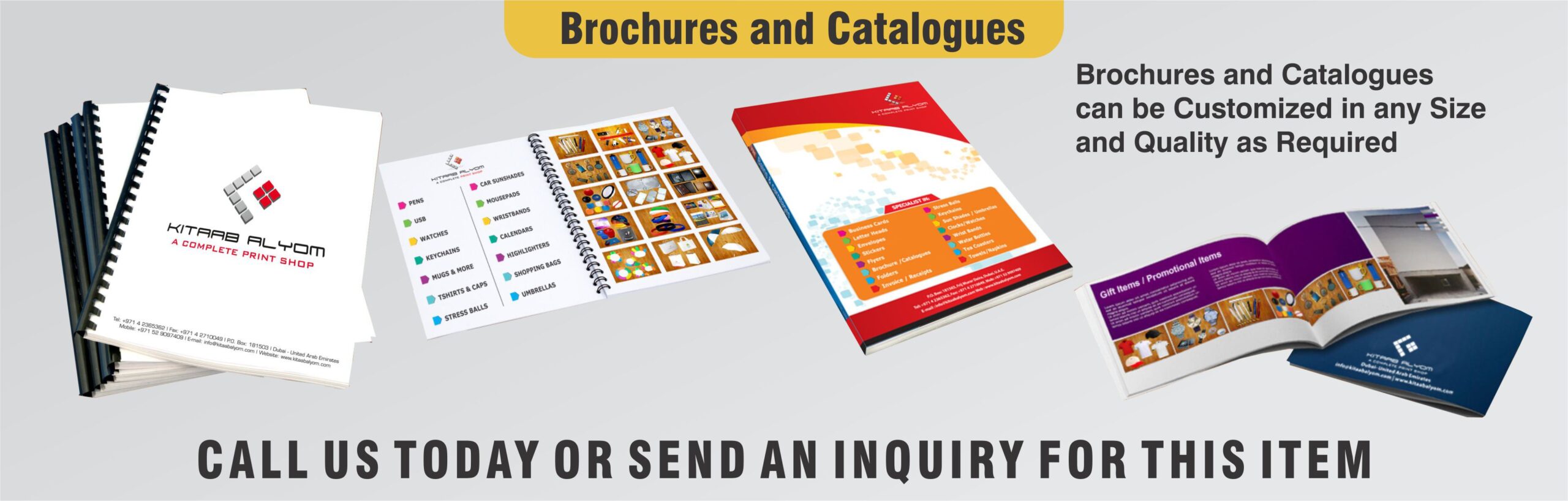 Brochures and Catalogues