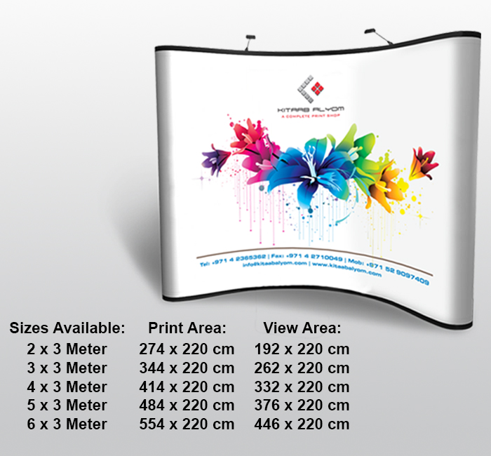 Popup Banner Printing, Popup Stands Printing in Dubai, Popup for Events