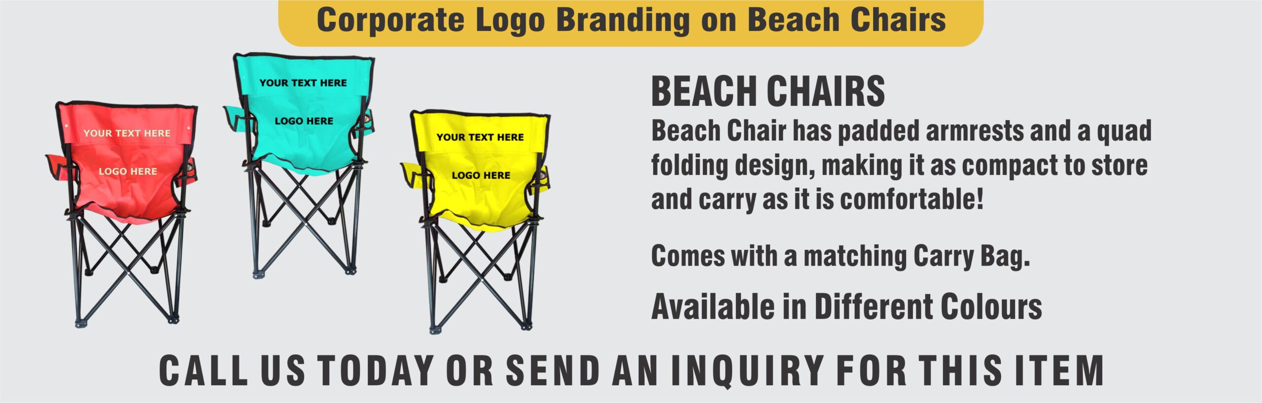 Beach Chairs Dubai, Beach Chairs in Dubai, Printing on Beach Chair, Branding on Beach Chair,